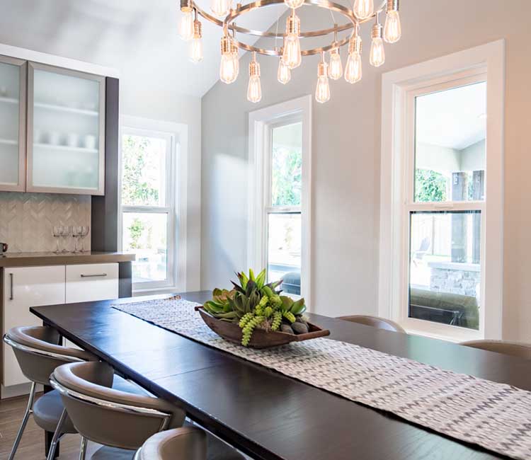 Modern dinning room